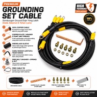 Car Grounding Cable 5 Point Pure Copper OFC - Kabel Grounding Kereta Tembaga