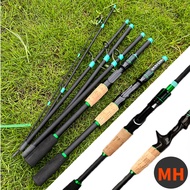 GHOTDA 4/5 Section Ultralight Spin/Cast Lure Fishing Rod 1.8/2.1M Bait Weight 3.5-14g Portable Trave