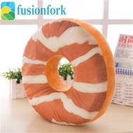 FUSIONFORK​ Pillow Doughnut Pillow Cover Sofa Kids Toy Chocolates Donut 40cm Nap Pillow Seat Cushion