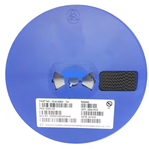 100pcs-1000pcs 1206 1N4148W T4 1N4148 IN4148 SOD-123 SMD Switching Diodes IC Chip New