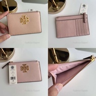 ✨ของแท้100%✨กระเป๋าใส่บัตร ใส่เหรียญ Tory burch Britten Zip card case Style No. 141006