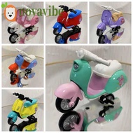 NOVAVIBE Motorcycle Model, Vehicle Toy Electric Scooter Mini Motorcycle, Birthday Gifts Cartoon Cute