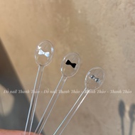 Set of 10v cute little bow charms attached to nails