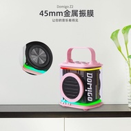 Dome Song Hot-Selling K Song Bluetooth Speaker Mini Wireless Microphone Singing Speaker Portable Spe