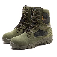 DXO-TOMITANY READY STOCK TACTICAL COMBAT BOOTS DELTA HIGH CUT BLACK SAND Kasut Operasi SIZE 39-47