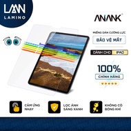 ANANK anti-blue light tempered glass, eye protection for iPad from 7.9-inch to 12.9-inch