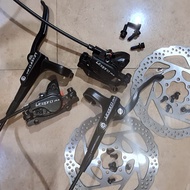 Hydraulic Brake Set Litepro Brake Disc Bicycle Shimano Zoom Mt200 Radius