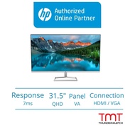 HP M32F Monitor - 31.5" | 7ms / 75Hz / FHD | VA Panel | HDMIx2 / VGA | sRGB 99% | AMD FreeSync | 2H5