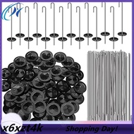 W8Solar Panel Guard Clips Stainless Steel Wire Fence Fasteners Animal Guard Roll Kit for Solar Panel