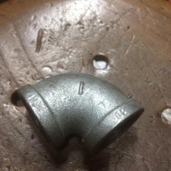 knee/elbow/siku drat galvanis besi 3/4"