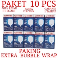 LED BULB SCORE OKTAN LED LIGHT E27 LED BULB 1 YEAR WARRANTY PACKAGE 10PCS