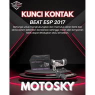 MotoSky Ignition Key Assy BEAT ESP 2017 K81