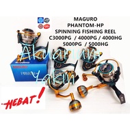 4077 MAGURO PHANTOM-HP SPINNING FISHING REEL 3000 4000 5000 PHANTOM HP