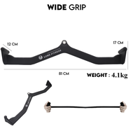 【Shipping From Thailand+COD】Home Gym Fitness Rowing T-Bar V-Bar Back Strength Training Handle Grip T