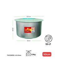 [CAP KUCING]Aluminum Large Pot Kenduri CURRY POT/Periuk Aluminium Kenduri Malaysia/Periuk Nasi Peray