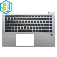 US English Palmrest with Keyboard For HP EliteBook 840 745 845 G7 G8 English backlit point keyboards