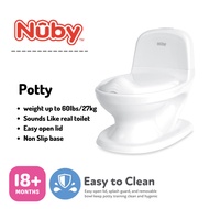 Nuby My Real Potty Mini Size Toilet: 18+m (Weight up to 60lbs / 27kg) | KKSK