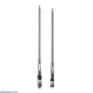 zebeaacc 118-136MHz Whip Telescopic Antenna Replacement Part Scalable for Airband Radio