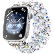 Shining bead string Strap compatible with iwatch 38mm/40mm/41mm/42mm/44mm/45mm/46mm For iWatch band 