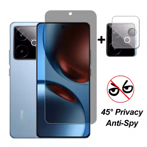 For Realme GT 7T Glass Realme GT 7T Screen Protector Privacy Tempered Glass Protective Phone Camera 
