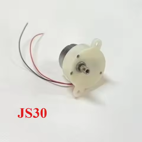 JS30 Micro Gear Motor DC 6V Plastic Gear Electric Motor 5RPM 100RPM Φ5mm D Shaft Reversible for Auto