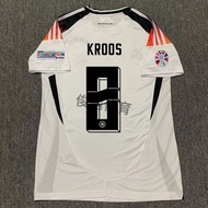 2025 2024 European Cup Germany Home Jersey No. 7 Havertz No. 8 Kroos No. 13 Muller Short-sleeved Foo