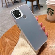 สำหรับ OPPO A15เคส OPPO A15S A35เคสโทรศัพท์ Oppo เคส CPH2179 CPH2185เคสแบบเนื้อด้านผิวโลหะออโรร่าหรู