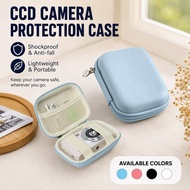 Portable CCD Camera Bag Shockproof PU Leather Waterproof Mini Case Cosmetic Pouch Travel