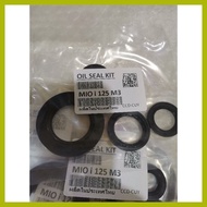 ✲ ♻ ╯ OIL SEAL KIT MIO SPORTY,MIO i 125,M3,MIO SOUL i 125(9pcs oil seal mio sporty)(5pcs oil SEAL M