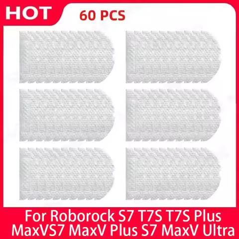 For Roborock S7 T7S Plus MaxV S7 MaxV Plus S7 MaxV Ultra Disposable Rag Vibrating Mop Sweeping Robot