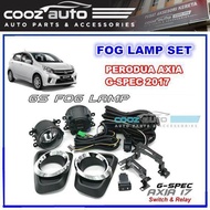Perodua Axia G SPEC 2017 - 2018 Front Fog lamp Fog light Foglamp