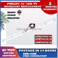 32PHT4002S/98 / 32PHT4022S/98 / 32PHA3002S/98 Philips 32'' LED TV Backlight 32PHT4002 32PHA3002 32PH