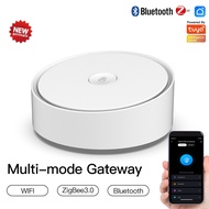 BOIO Tuya สมาร์ทเกตเวย์หลายโหมด ZigBee 3.0 WiFi บลูทูธตาข่าย Hub Worak กับ Tuya สมาร์ท App การควบคุม