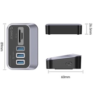 Type-c to USB a 3.2 hub orico 3 port 50cm to tf usb-A pd m3u3-3ts-05