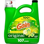 Gain Liquid Laundry Washing Detergent, Original Scent 154 fl oz, 107 Loads, Lasting Freshness + Powe
