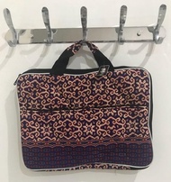 COD...!!! Tas Batik Laptop 14 Inchi - Tas Laptop Bermotif Batik Untuk Laptop / Tablet 14 Inchi - BIS