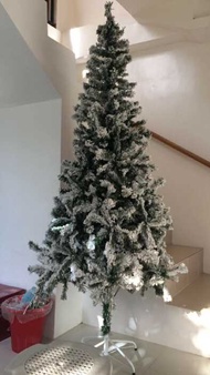 (WY) DLMA Christmas Tree With Snow1.2m(4ft),1.5m(5ft),1.8m (6ft),2.1m(7ft),2.4m(8ft)