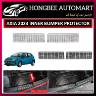 AXIA 2023-2024 NEW INNER BUMPER PAD / BUMPER PROTECTOR CARBON FIBER / CHROME GEAR UP ACCESSORIES