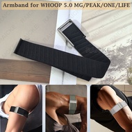 Elastic Nylon Armband Bicep Strap Band for Whoop 5.0 ONE PEAK LIFE MG