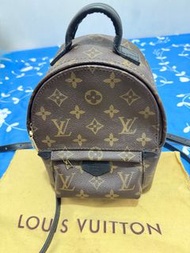 Authentic LV Louis Vuitton Palm Springs Mini 背包