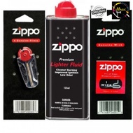 1 set of zippo wick, zippo flints and zippo fluid