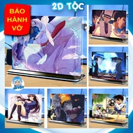 Transparent Mica photo frame Size A4,A5 Printed with Detective Conan (2) black sliding base - 2D Tri