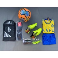 Complete package of children's soccer shoes, latest package of 6, children's soccer shoes, complete 