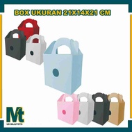 Box 21x14x21 cm Carrying Box/ Souvenir Box/ Cardboard/ POLOS