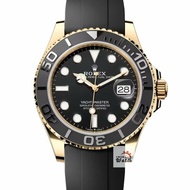 【大眾名錶】ROLEX勞力士 226658 Yacht-Master42 2024/08 新款全金遊艇 陶瓷圈 快調式錶扣 已貼膜 G235