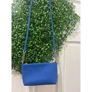 calvin klein blue sling bag