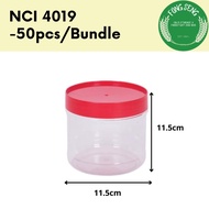 !!Bundle!! 50pcs Plastic Container NCI 4019 50pcs/Bundle (Balang Kuih Raya)