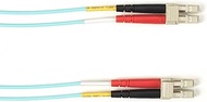 Black Box Network - FOCMP10-001M-LCLC-AQ - Black Box Fiber Optic Duplex Patch Network Cable - 3.20 f