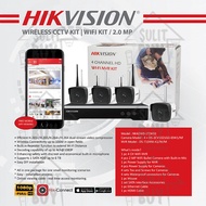 Hikvision NK42W0 4CH 2MP (1080p) / WIFI CCTV Kit / CCTV / Wireless Camera / Indoor Camera / Outdoor Camera / HD Camera / WiFi NVR / Bullet Cam / 4 Channel