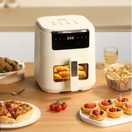 11.4 small raccoon air fryer Smart Home visual 2023 new electric fryer oven all-in-one Fryer oven